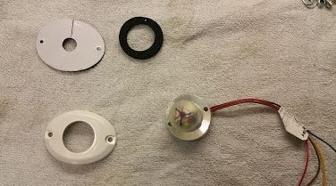 Image of small strobe before fitting.